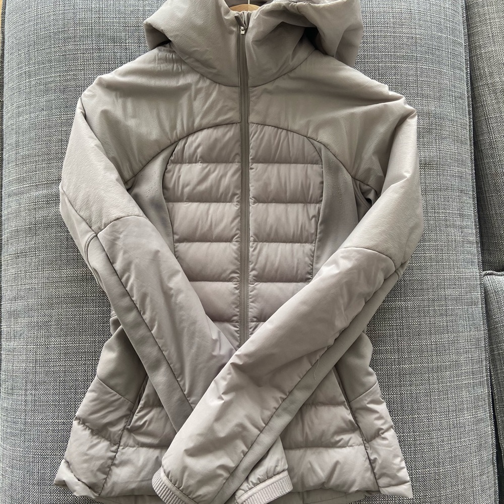 Down for it all lululemon running coat